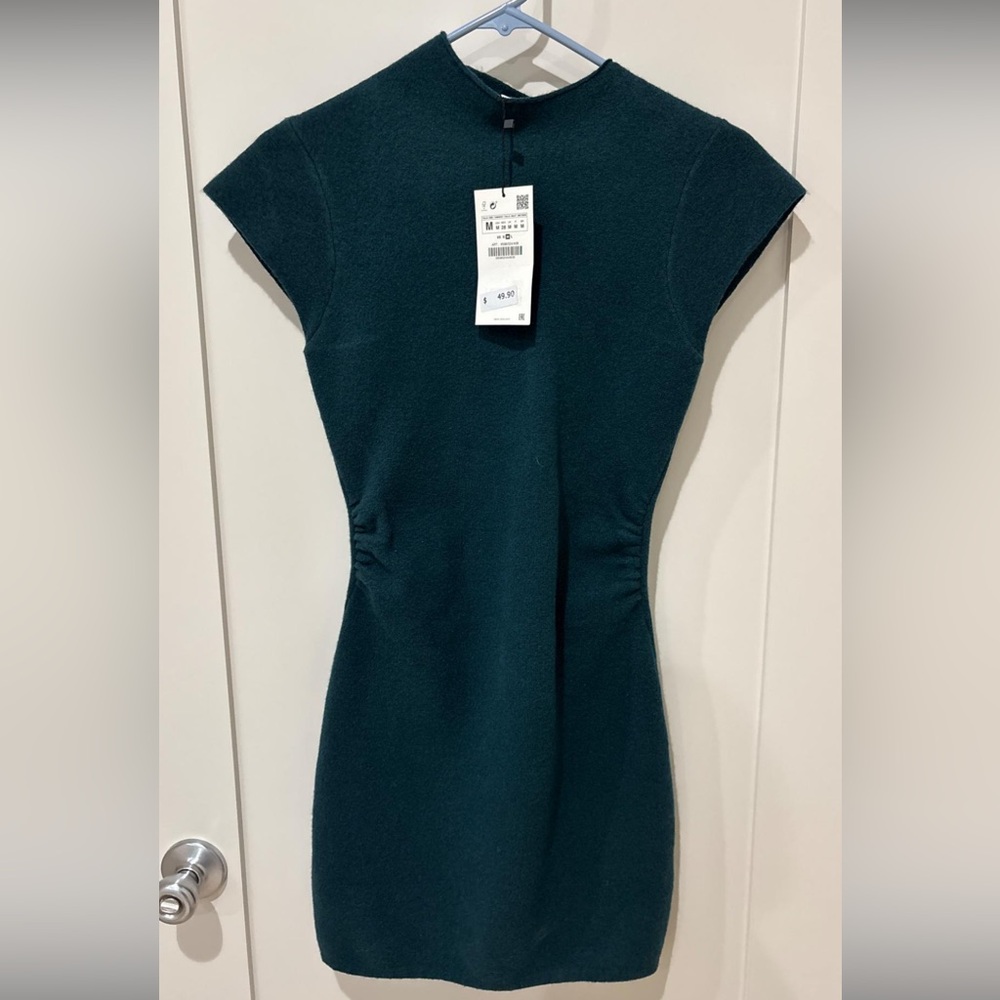 Zara Dark Teal Women's Dress